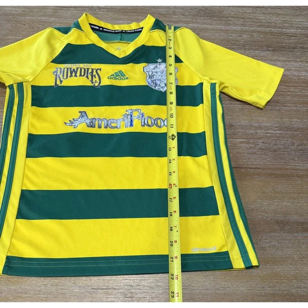 2017/2018 Adidas Tampa Rowdies USL Soccer League Home Jersey #22 Youth Medium